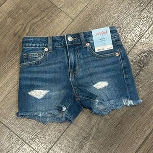 Cat & Jack Girls Jean short Size S (6/7)